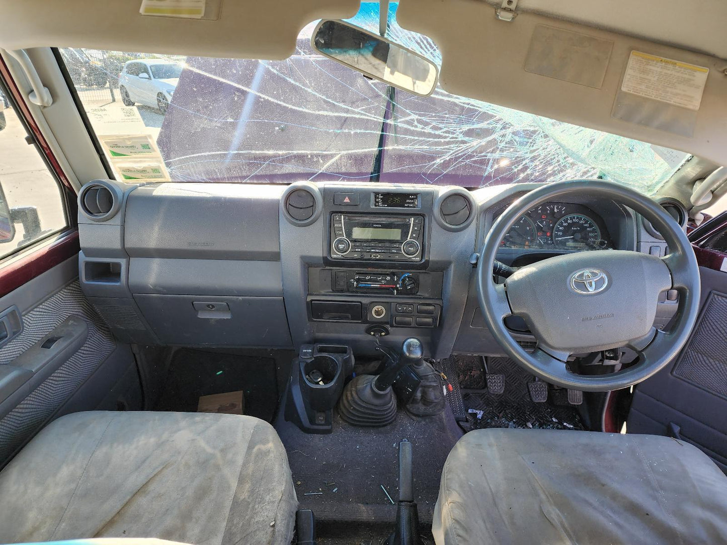 Now Wrecking: 2015 Toyota Landcruiser - Wreck Number: A635C