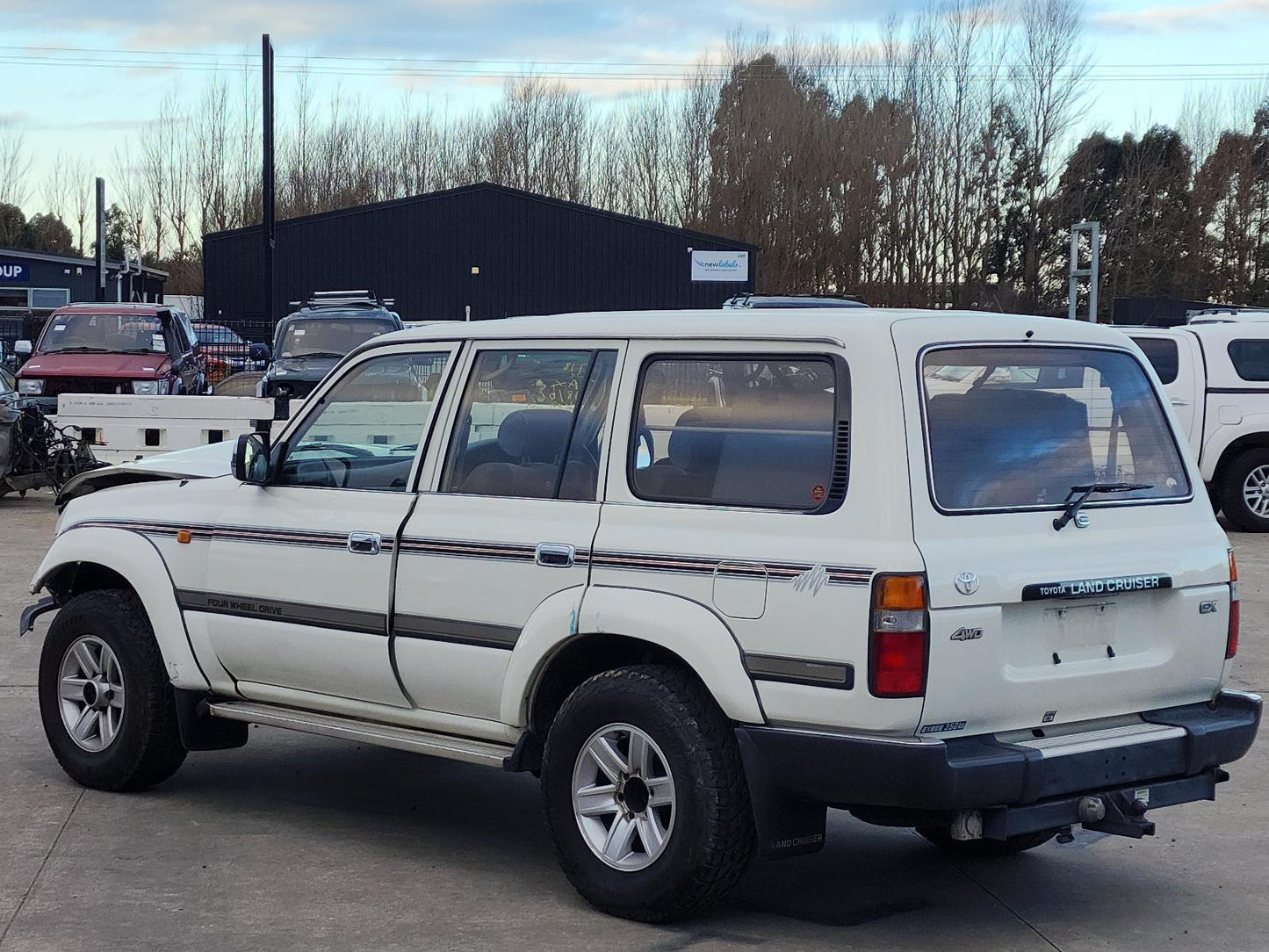 Now Wrecking: 1992 Toyota Landcruiser - Wreck Number: A632C