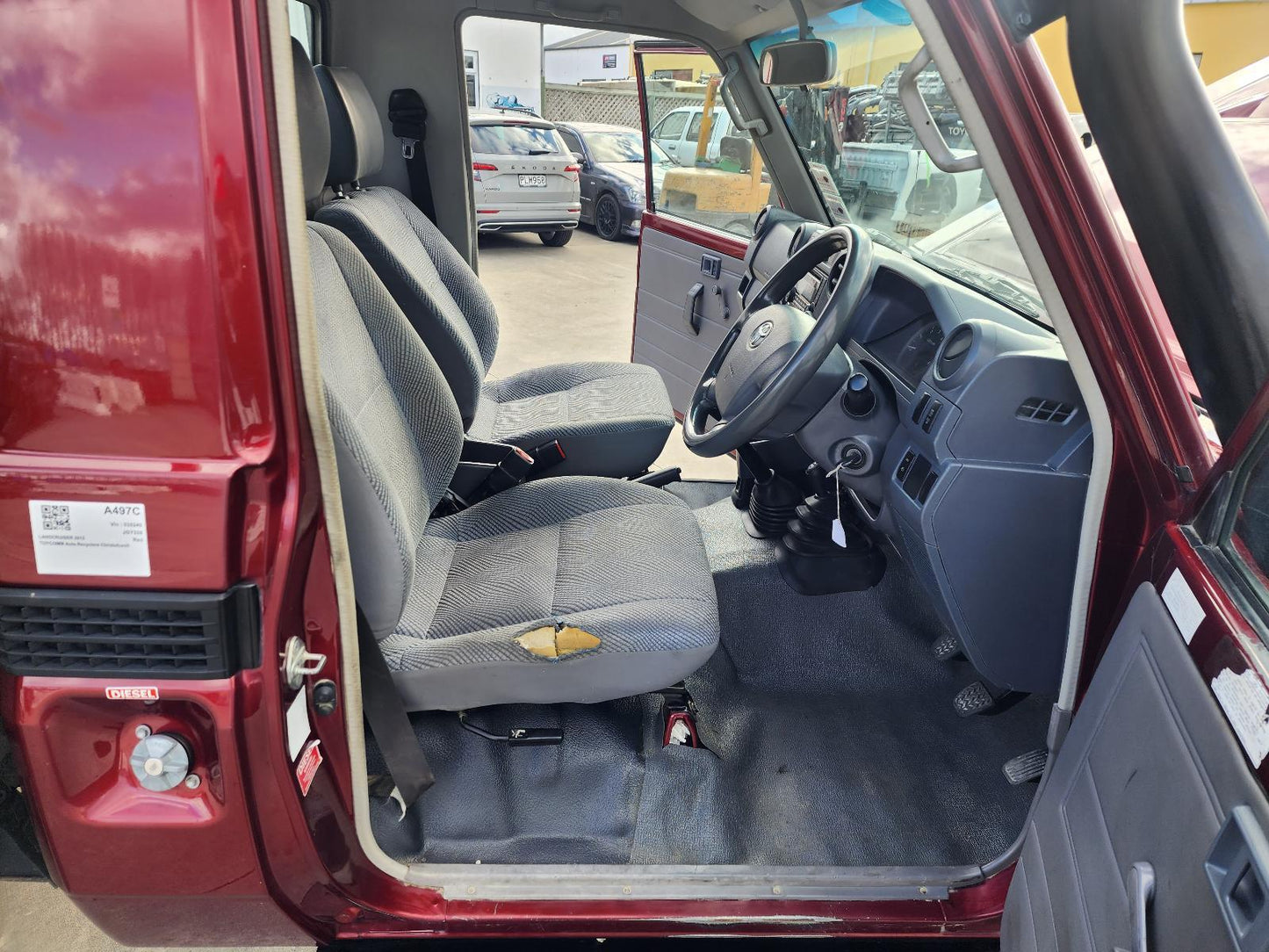 Now Wrecking: 2015 LANDCRUISER 79 SERIES - A497C