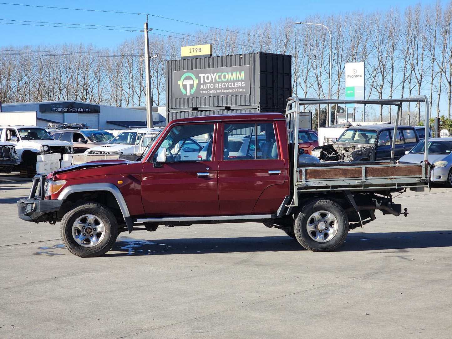 Now Wrecking: 2015 Toyota Landcruiser - Wreck Number: A635C