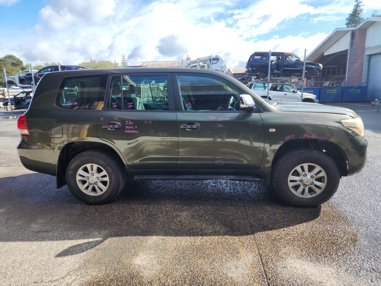 Now Wrecking: 2008 Toyota Landcruiser - Wreck Number: A636T