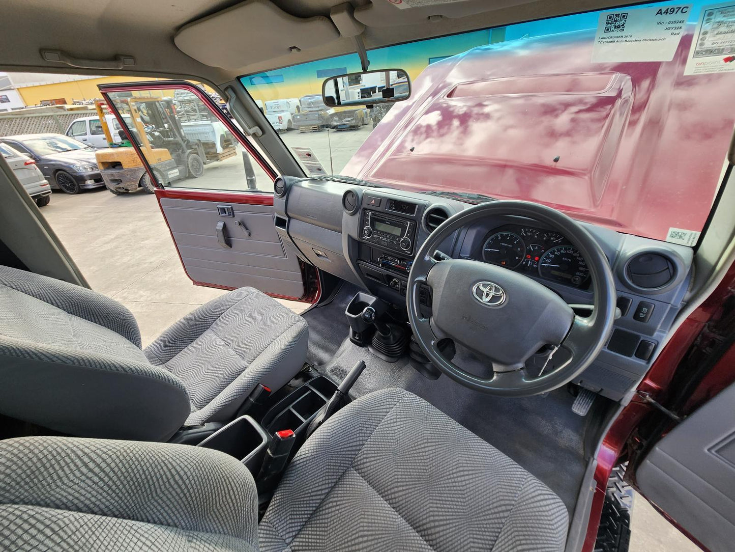 Now Wrecking: 2015 LANDCRUISER 79 SERIES - A497C