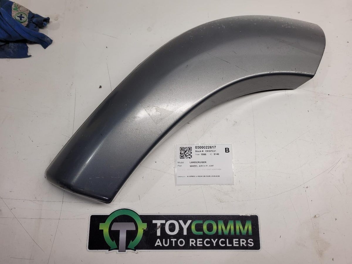 Feb 1996 to Dec 1998 - Toyota Land Cruiser 80 Series - Wheel Arch Flare - Lh Rear (On Door)