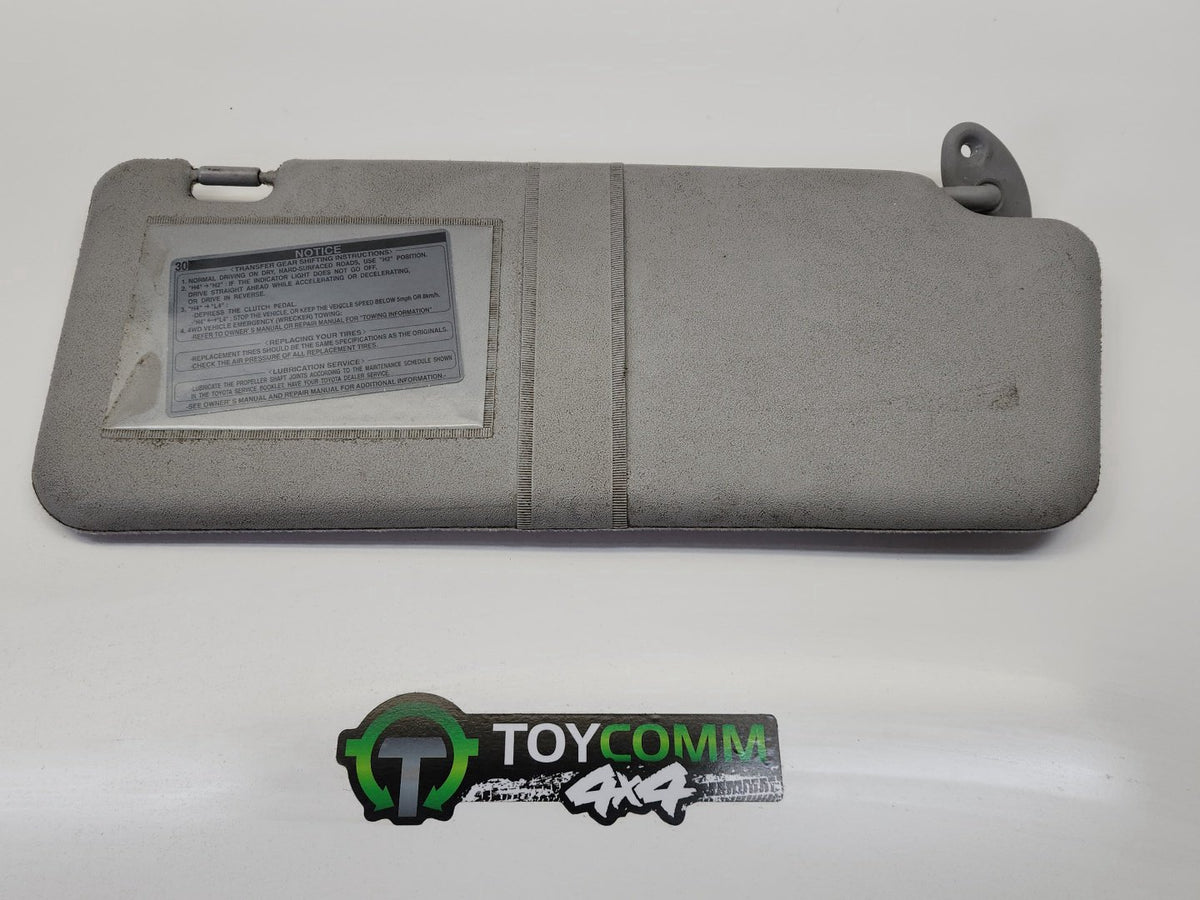 2008 - 2011 Toyota Hilux - Right Sun Visor - 74310-0K390-B0