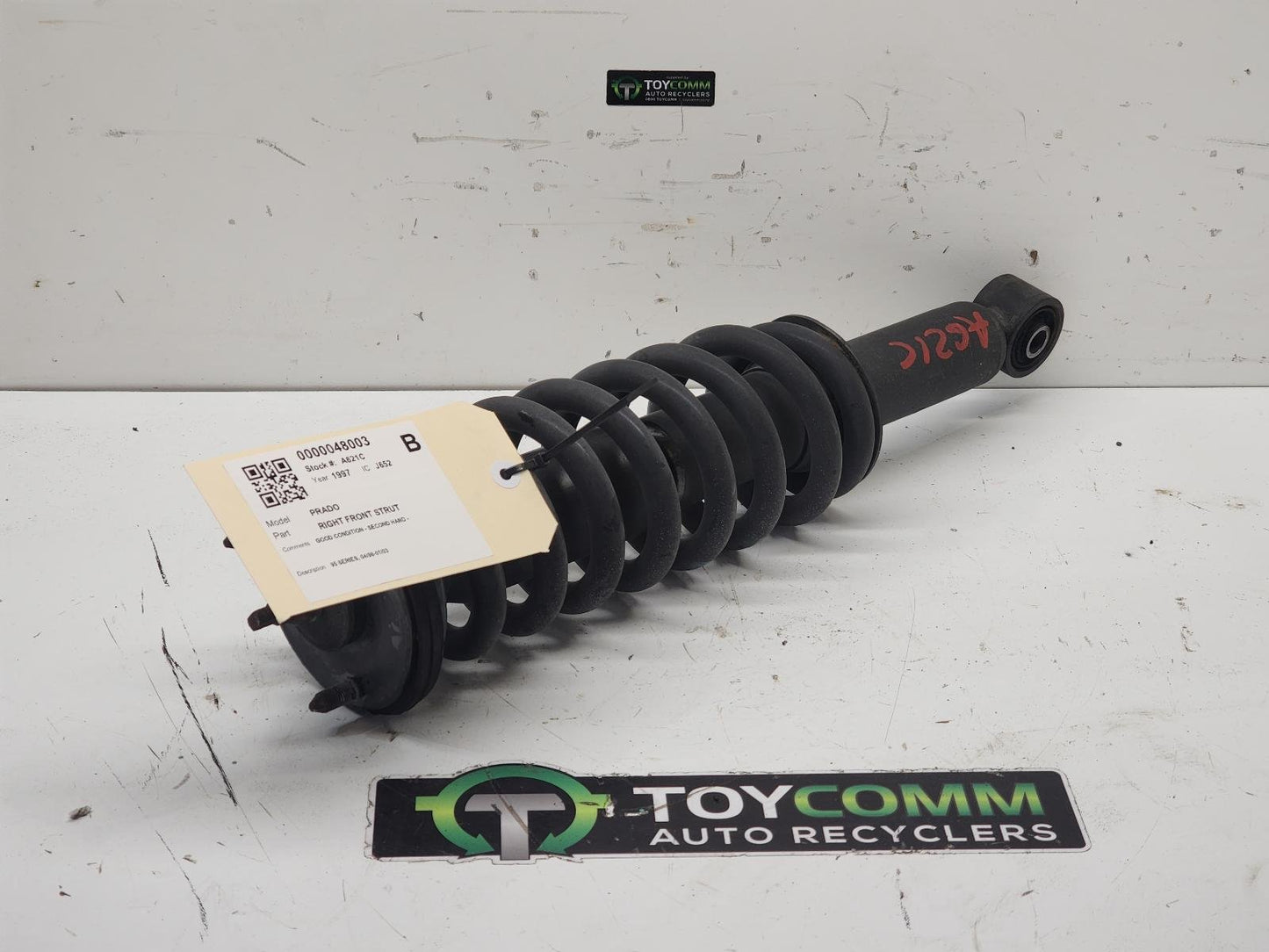 Apr 1996 to Jan 2003 - Toyota Land Cruiser Prado 95 Series - Right Front Strut