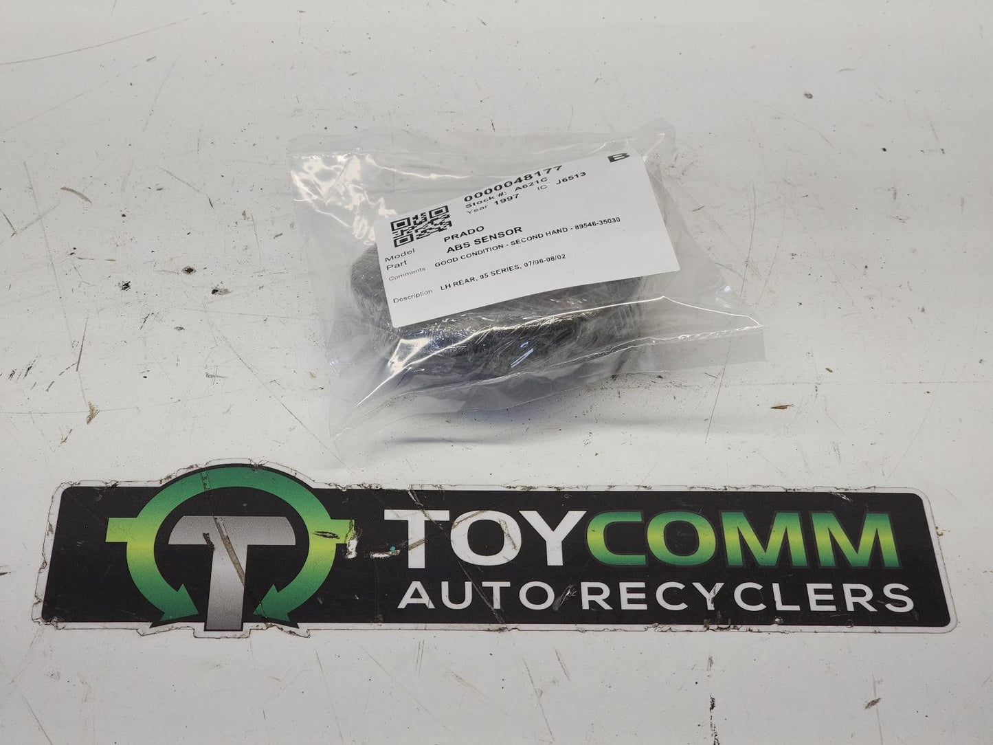 Jul 1996 to Aug 2002 - Toyota Land Cruiser Prado 95 Series - ABS Sensor - Lh Rear