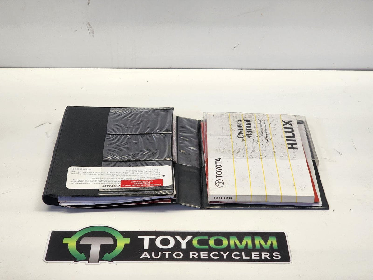 Feb 2005 to 2015- Toyota Hilux- Owners Handbook