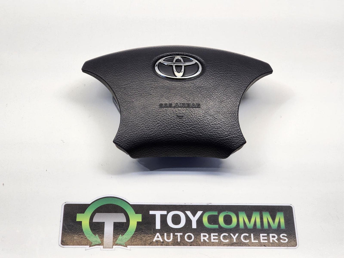 Mar 2005 to Jun 2011- Toyota Hilux Double Cab Utility- Airbag Assembly- Dual Air Bag Assy, Black, W/ Audio Control Type