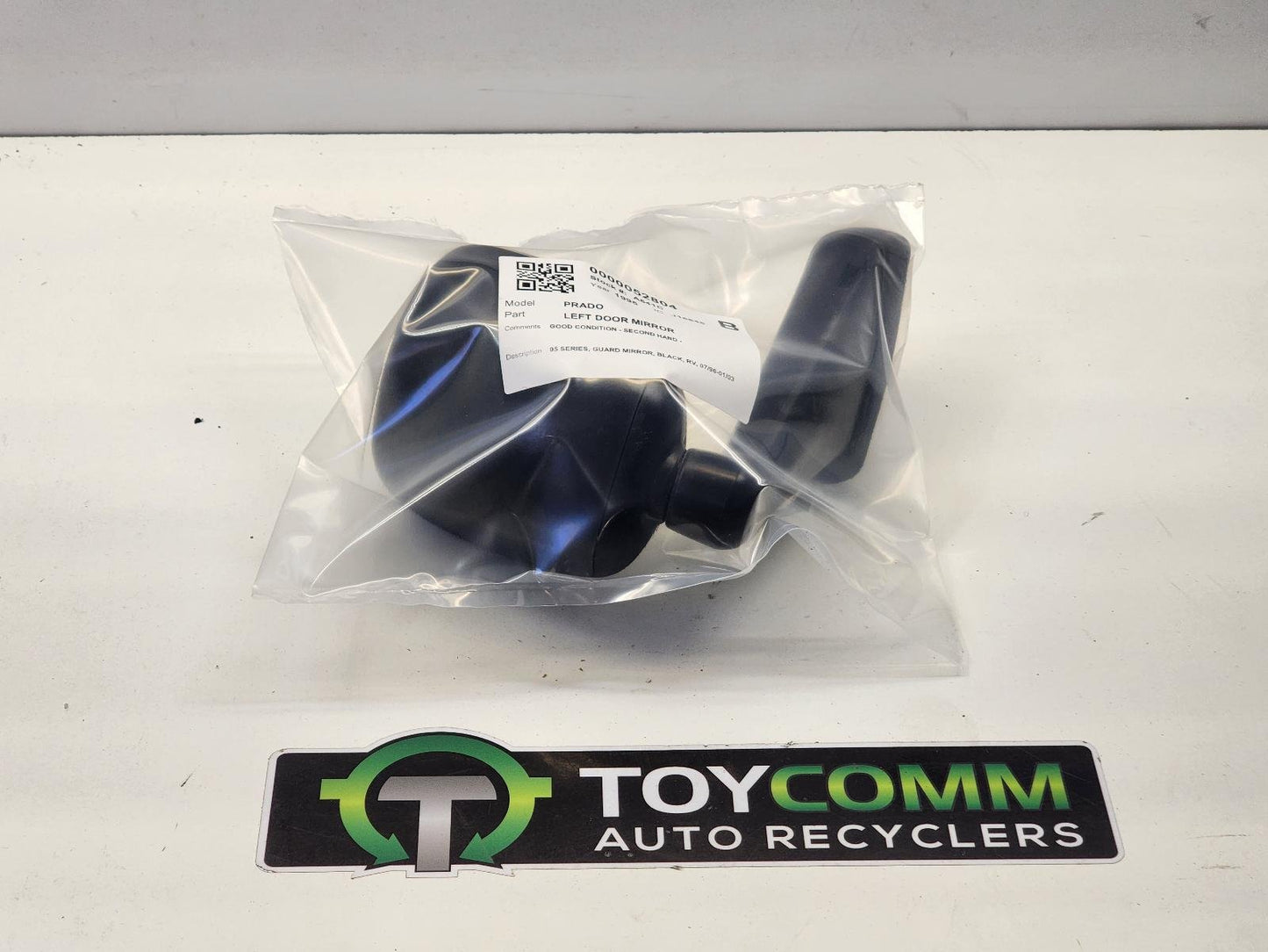 Jul 1996 to Jan 2003 - Toyota Land Cruiser Prado 95 Series RV - Left Front Guard Mirror - Black