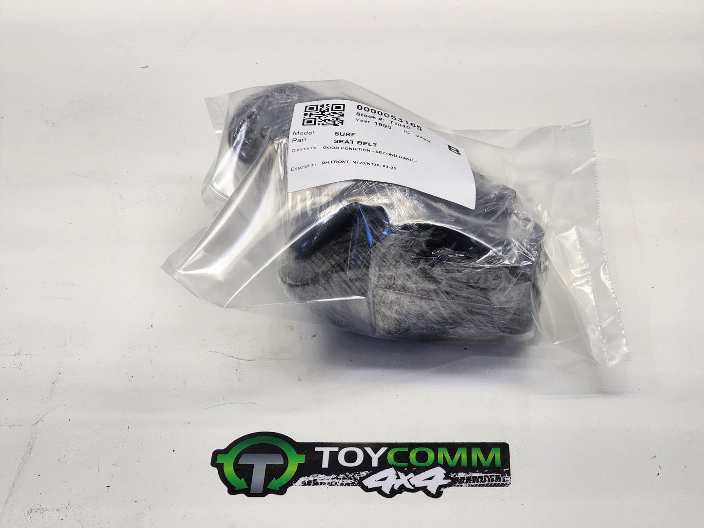 1989 to 1995 - Toyota Hilux Surf N120 N130 - Right Front Seat Belt