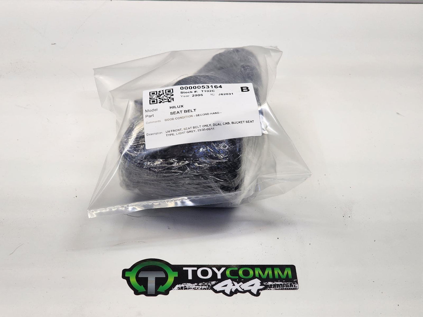 1989 to 1995 - Toyota Hilux Surf N120 N130 - Left Front Seat Belt