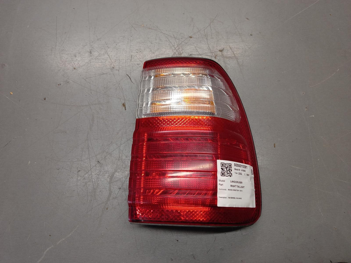 Oct 2002 to Jun 2005 - Toyota Land Cruiser 100 Series - Right Taillight