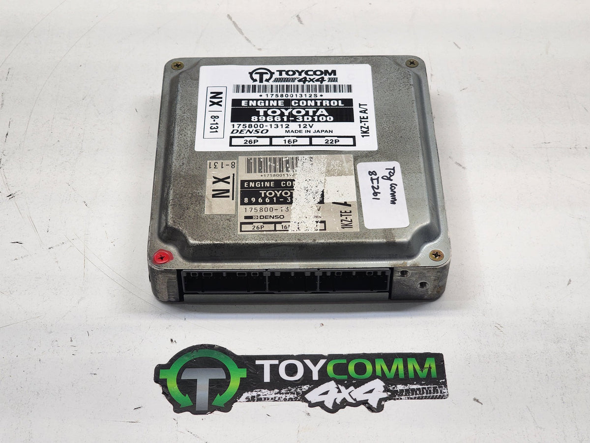 1993 to 2002 - Toyota Hilux Surf Diesel 3.0L Engine Code 1KZ-TE - Engine ECU - Ecu Only - PNs: 896613D100, N120-N180