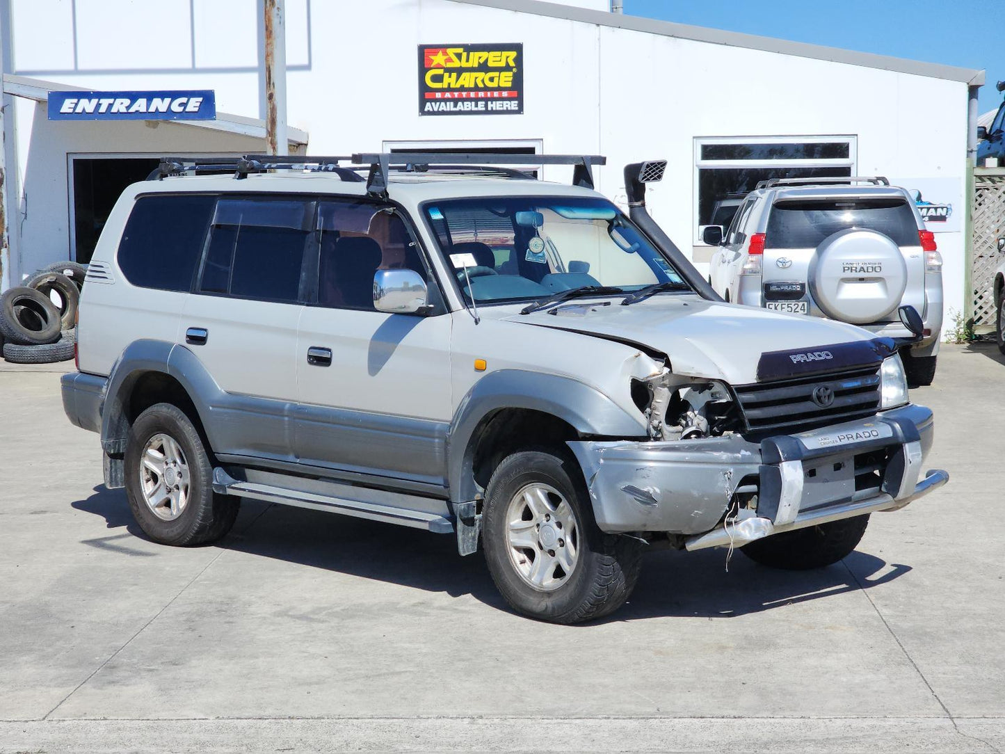 Now Wrecking: 1996 Toyota  J95 PRADO - Wreck Number: A641