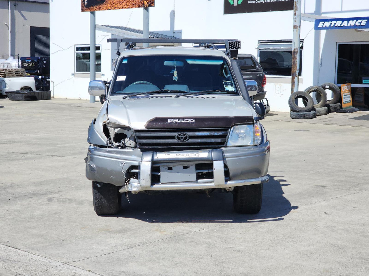 Now Wrecking: 1996 Toyota  J95 PRADO - Wreck Number: A641
