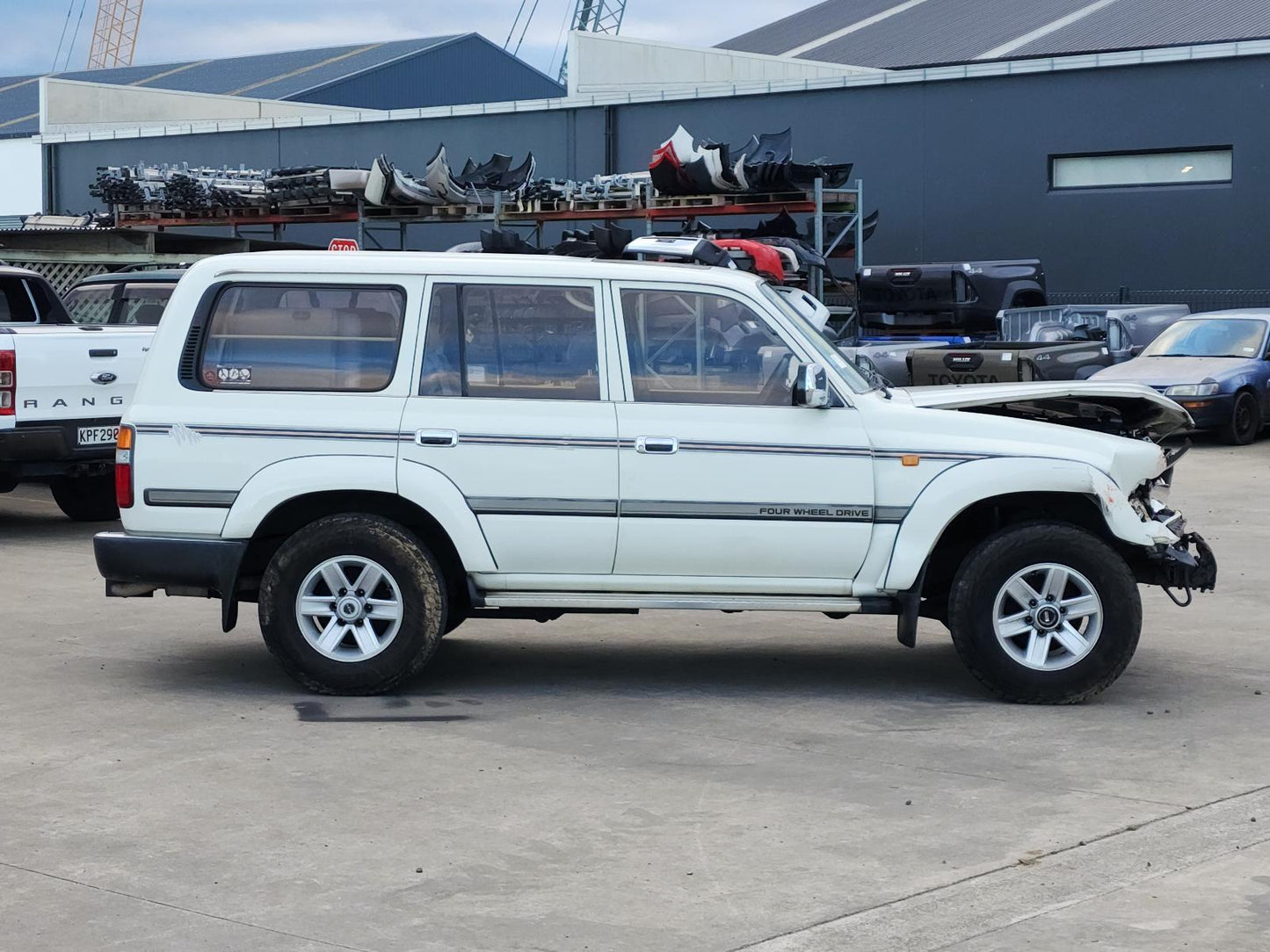 Now Wrecking: 1992 Toyota Landcruiser&nbsp; - Wreck Number: A632C