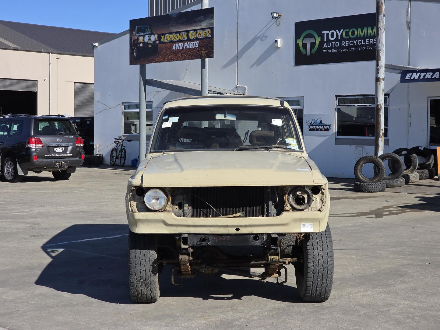 Now Wrecking: 1985 Toyota Landcruiser&nbsp; - Wreck Number: A628C