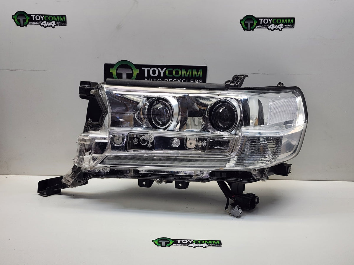 Aug 2015 to Mar 2021- Toyota Land Cruiser 200 Series VX Sahara- Left Headlight- Bi-Led Type