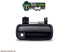 Sep 1997 to Mar 2005 - Toyota Hilux - Right Front Door Exterior Handle - Black