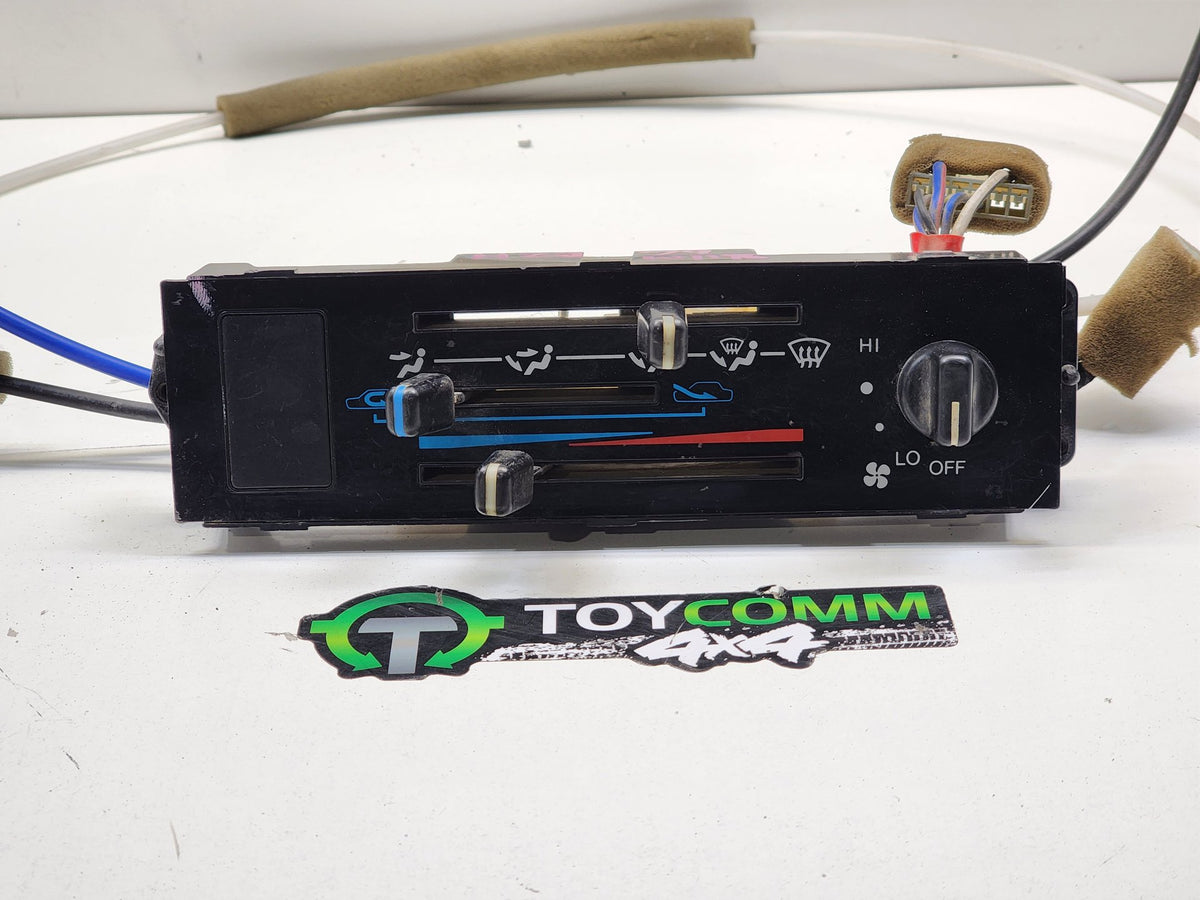 Jan 1985 to Jul 2009- Toyota Land Cruiser 78 Series 79 Series 75 Series 76 Series- Heater/AC Controls- W/ A/C Type