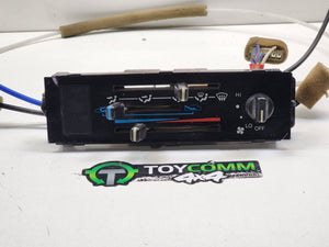 Jan 1985 to Jul 2009- Toyota Land Cruiser 78 Series 79 Series 75 Series 76 Series- Heater/AC Controls- W/ A/C Type