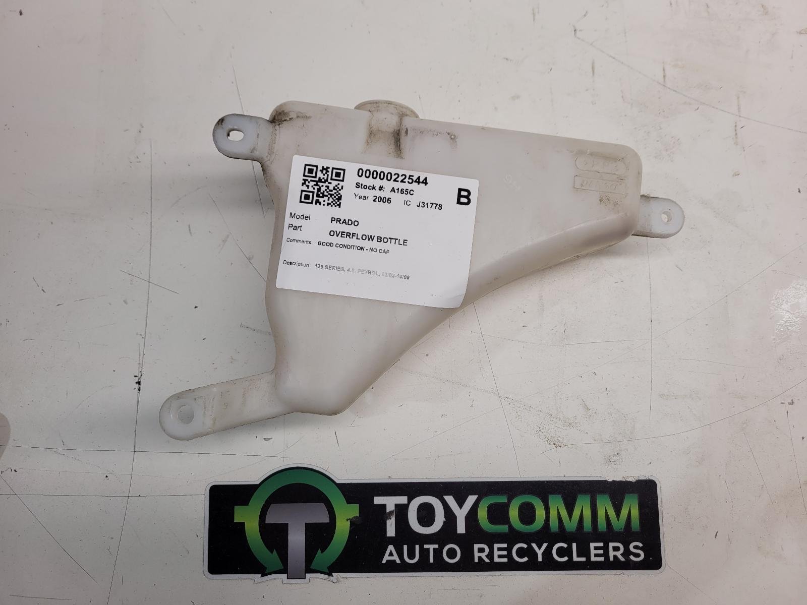 Toyota Land Cruiser Prado J120 (02-10) - Overflow Bottle - 1GR - 2003-2009