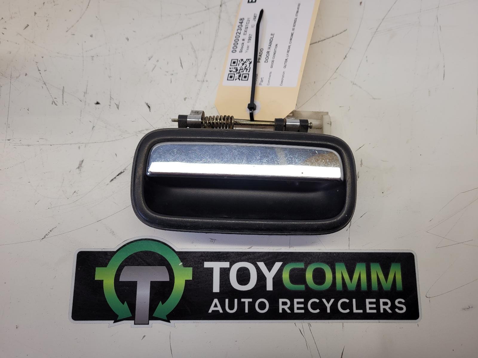 Jul 1996 to Jan 2003 - Toyota Land Cruiser Prado 95 Series - Left Rear Door Exterior Handle - Chrome