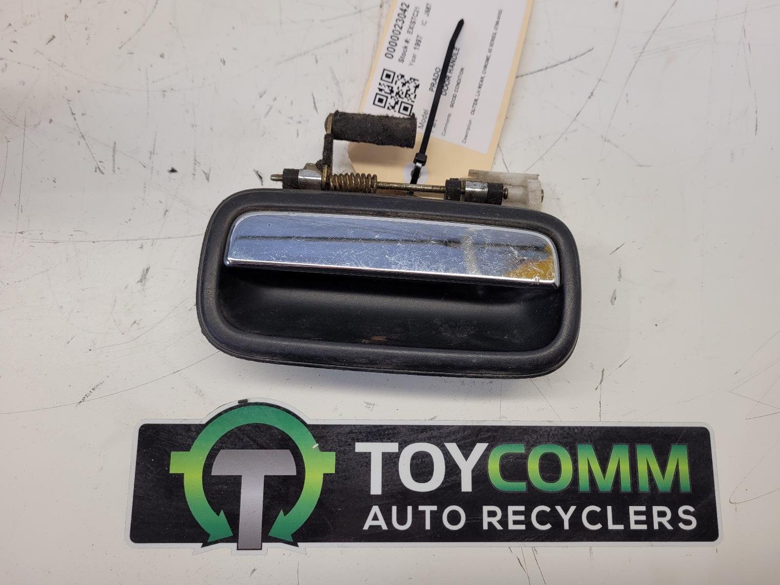 Jul 1996 to Jan 2003 - Toyota Land Cruiser Prado 95 Series - Left Rear Door Exterior Handle - Chrome