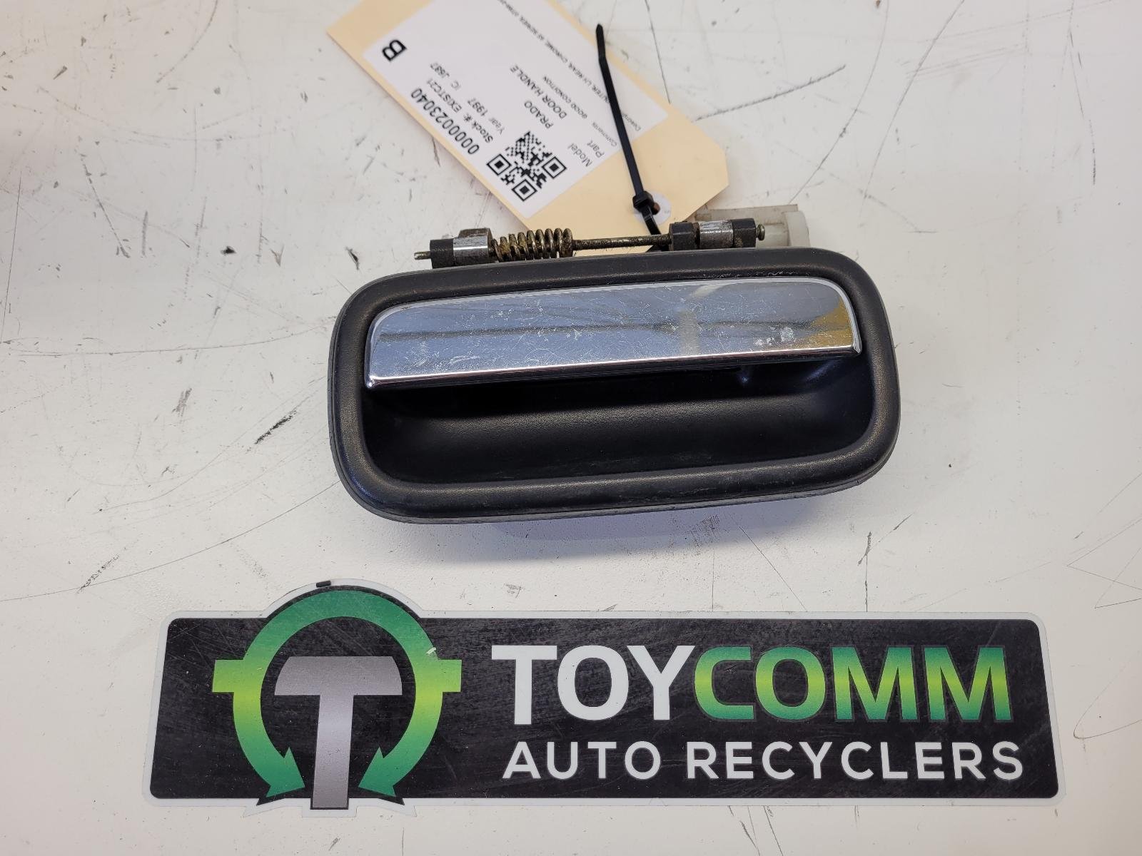 Jul 1996 to Jan 2003 - Toyota Land Cruiser Prado 95 Series - Left Rear Door Exterior Handle - Chrome