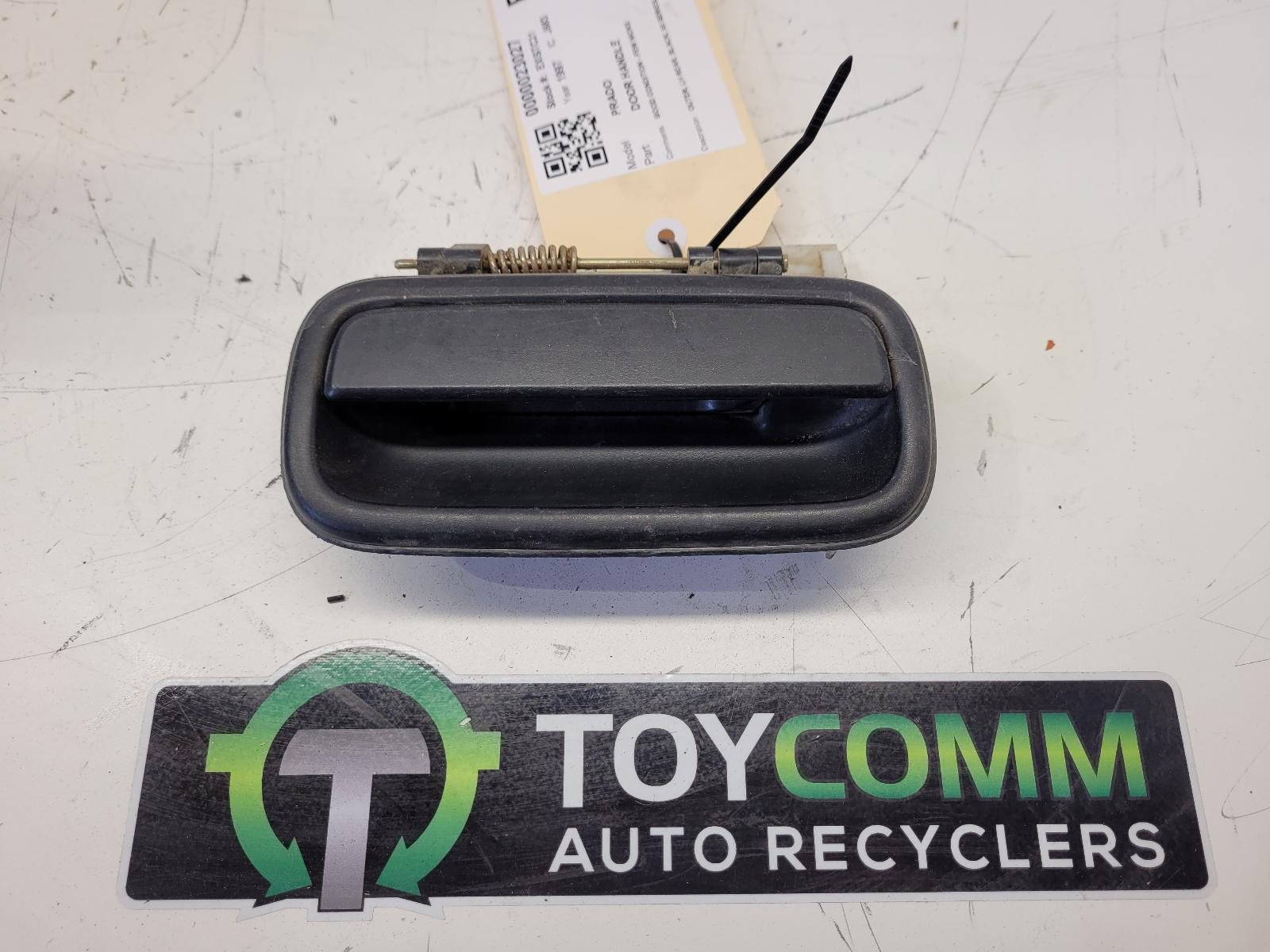 Jul 1996 to Jan 2003 - Toyota Land Cruiser Prado 95 Series - Left Rear Door Exterior Handle - Black
