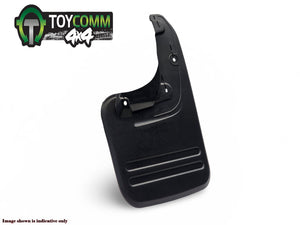 Mar 2005 to Aug 2015- Toyota Hilux 4WD- Mud Flaps- Rh Rear, Flared Type