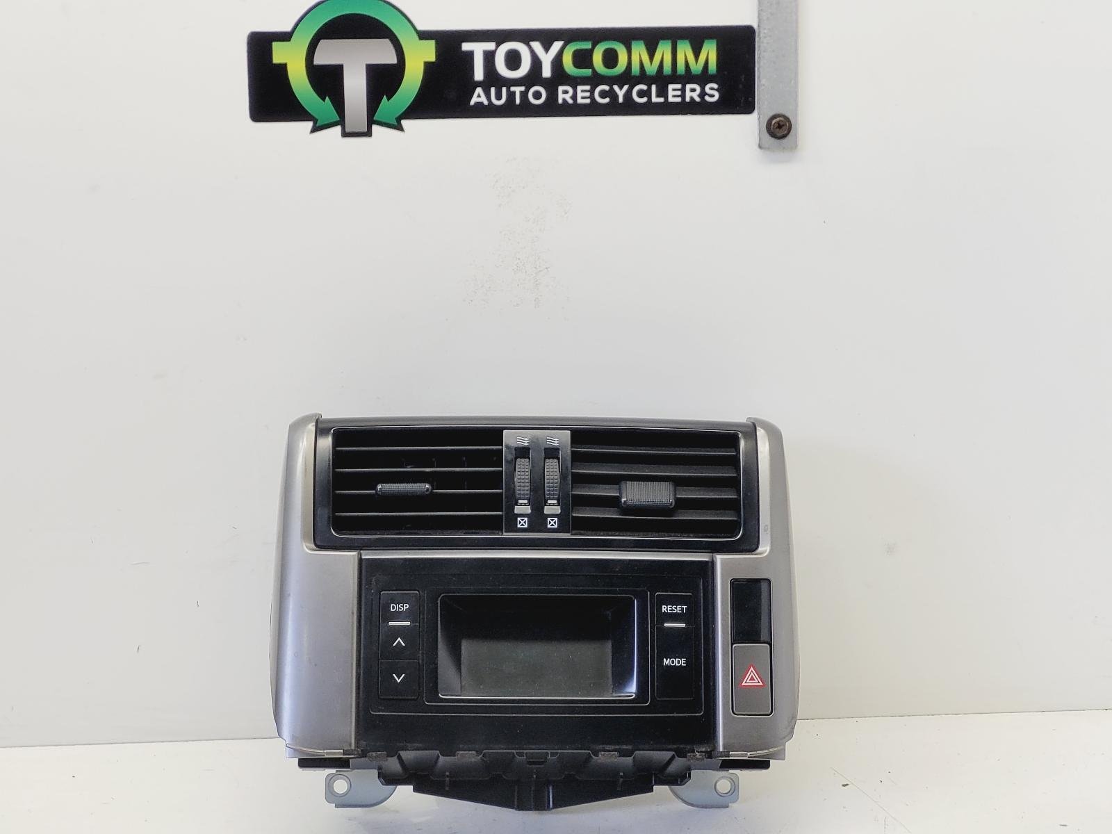 Aug 2009 to Jul 2017 - Toyota Land Cruiser Prado 150 Series - Dash Display Unit - Reverse Camera Screen (Centre Of Dash