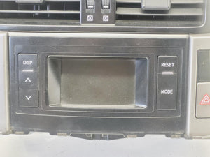 Aug 2009 to Jul 2017 - Toyota Land Cruiser Prado 150 Series - Dash Display Unit - Reverse Camera Screen (Centre Of Dash