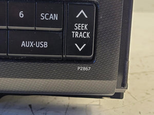 Aug 2009 to Jul 2013 - Toyota Land Cruiser Prado 150 Series - Radio Module - Single Disc Cd Player ( On Face P2867)