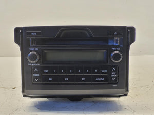 Aug 2009 to Jul 2013 - Toyota Land Cruiser Prado 150 Series - Radio Module - Single Disc Cd Player ( On Face P2867)