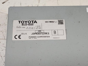 Aug 2009 to Jul 2013 - Toyota Land Cruiser Prado 150 Series - Radio Module - Single Disc Cd Player ( On Face P2867)