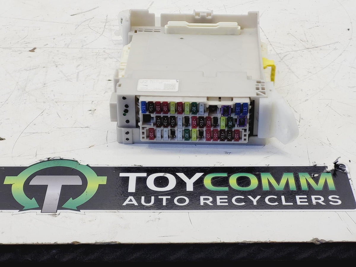 Aug 2009 to Nov 2023 - Toyota Land Cruiser Prado 150 Series - Fuse Box - Under Dash
