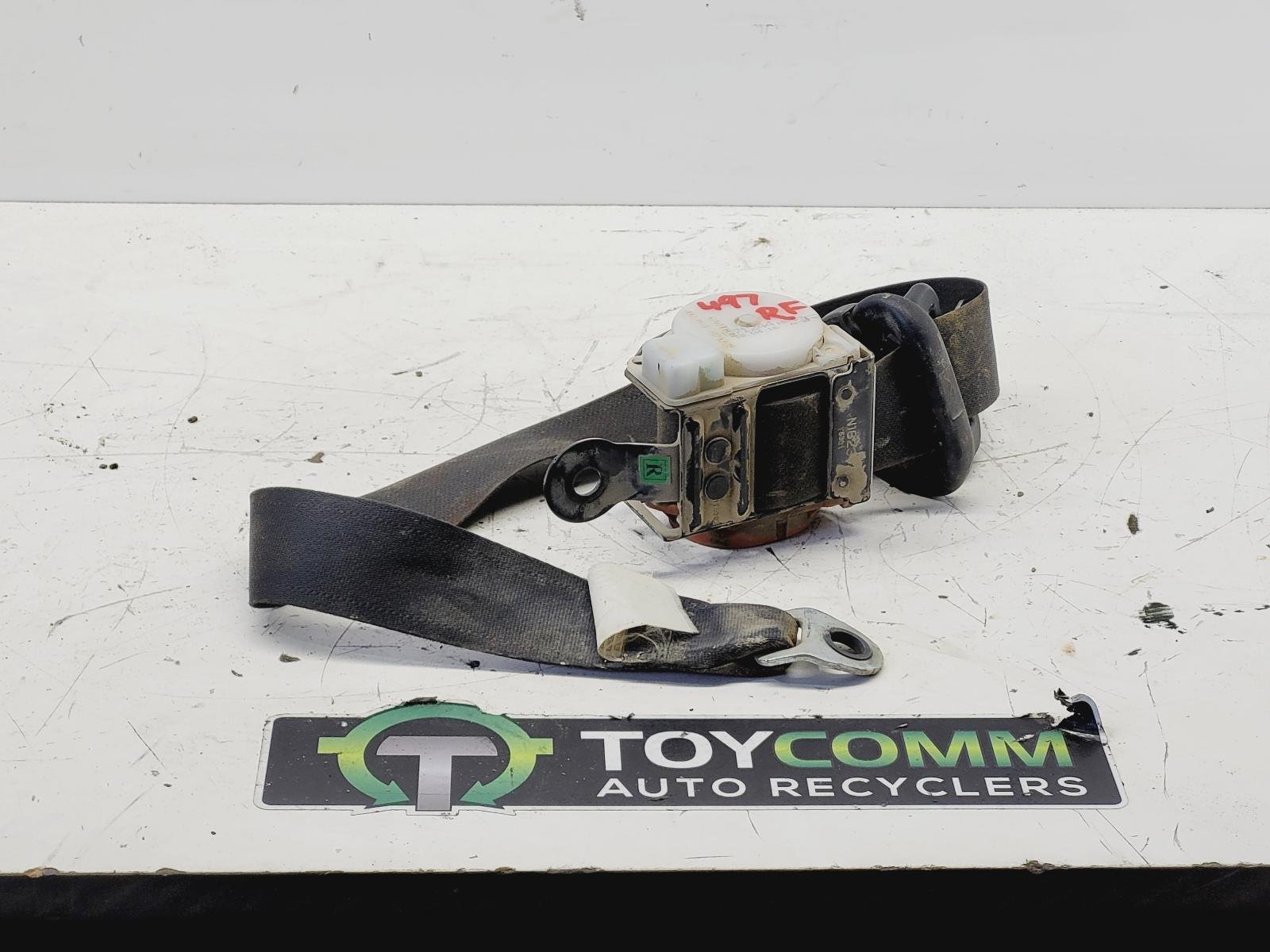 Aug 2012 to Sep 2016- Toyota Land Cruiser 79 Series Single Cab Utility- Right Front Seat Belt- Black