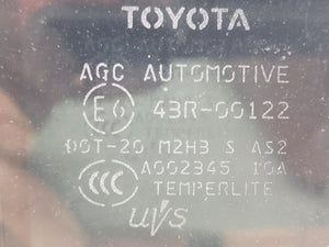 Toyota Land Cruiser Prado J150 (09-17) - Left Rear Door Window - 1KD - 2009-2020