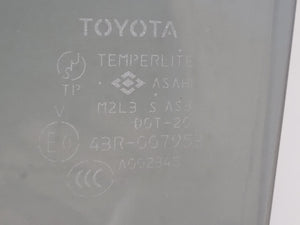 Feb 2003 to Oct 2009 - Toyota Land Cruiser Prado 120 Series - Left Rear Door Window - Dark Tint
