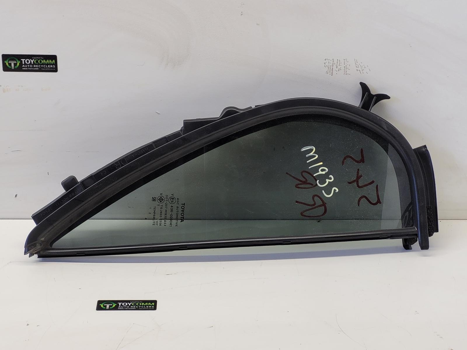 Toyota Hilux GUN (22-26) - Right Rear Quarter Door Glass - 1GD - 2022-2026