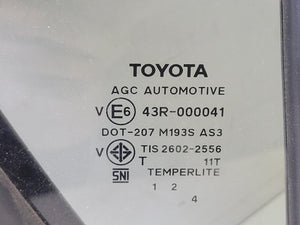 Toyota Hilux GUN (22-26) - Right Rear Quarter Door Glass - 1GD - 2022-2026