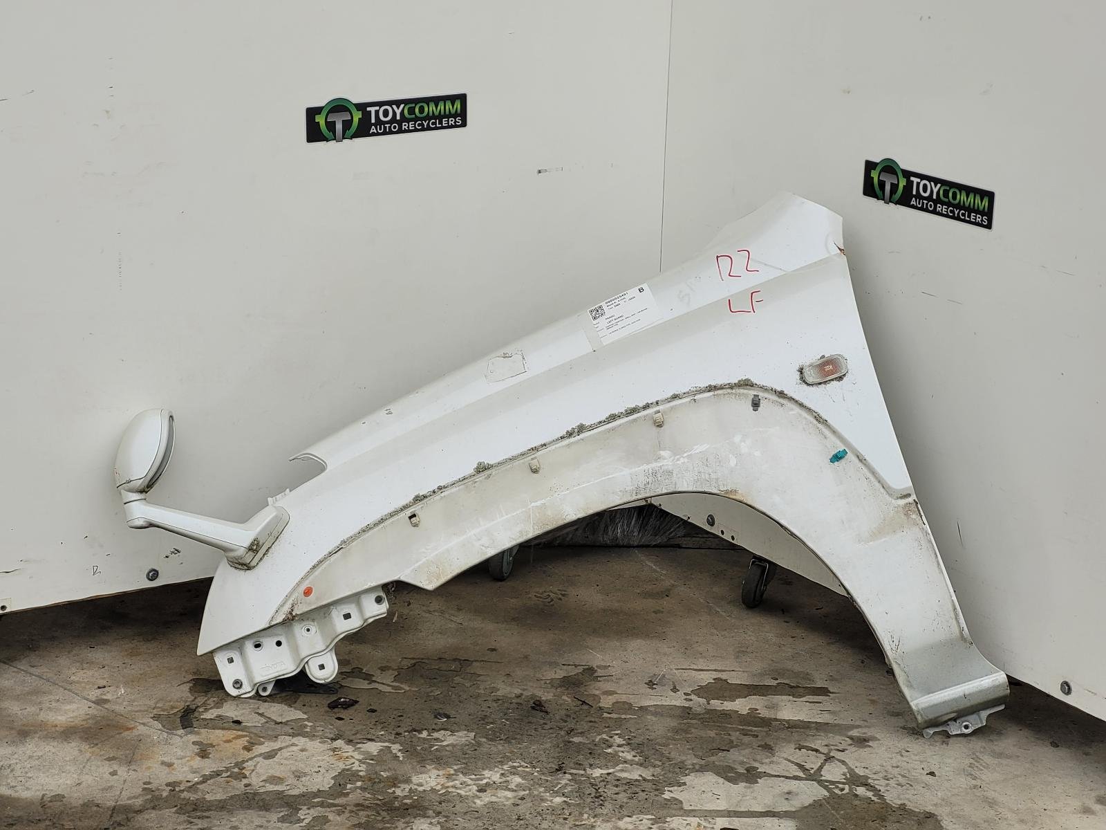 Feb 2003 to Oct 2009 - Toyota Land Cruiser Prado 120 Series - Left Front Guard - Flared Type