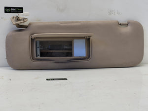 Jan 1998 to Oct 2007 - Toyota Land Cruiser 100 Series - Left Sun Visor - Tan, Vinyl
