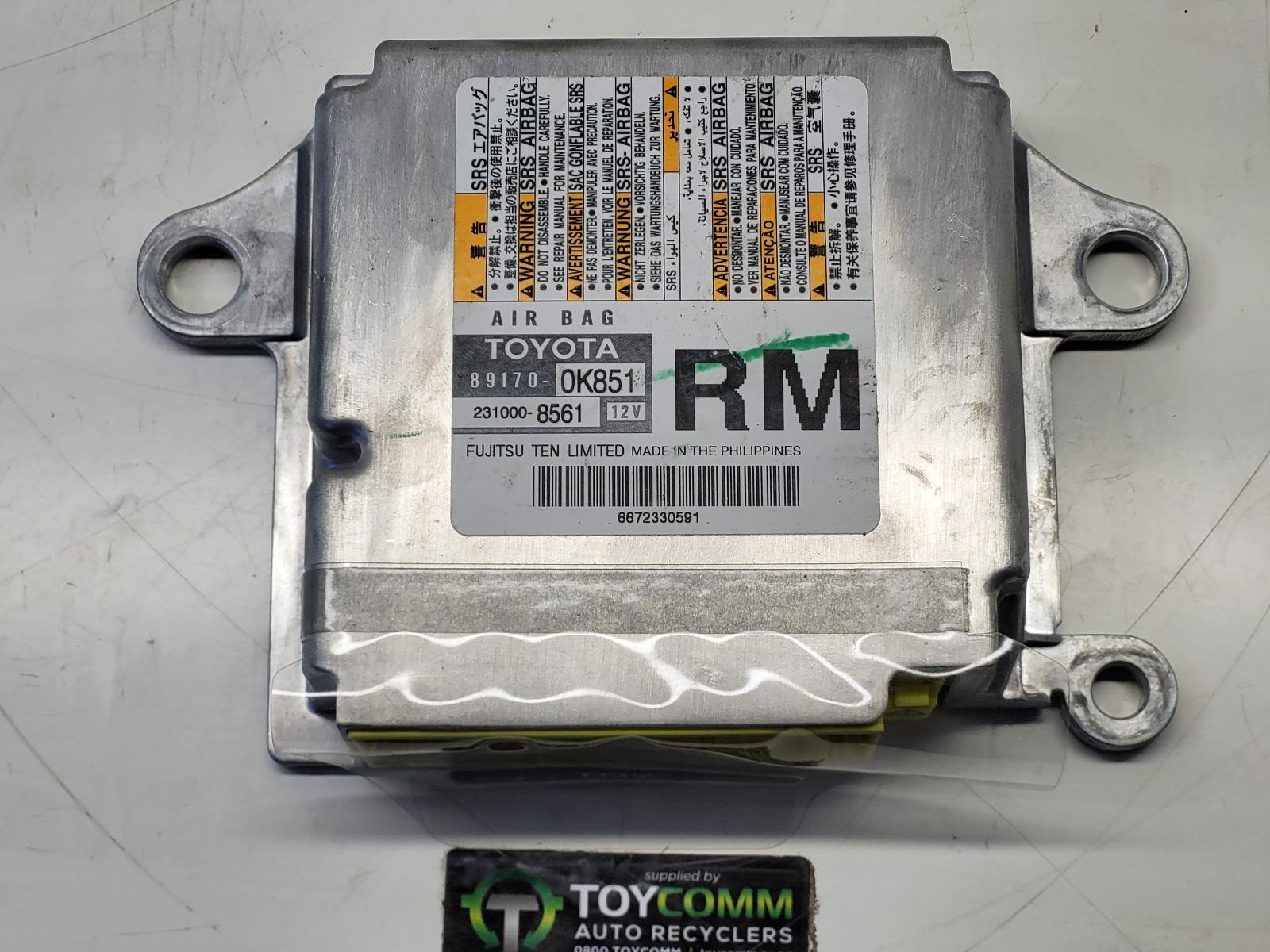 Jun 2015 to Current - Toyota Hilux - Misc Switch/Relay