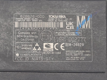 Jun 2020 to Current - Toyota Hilux Diesel Turbocharged 2.8L Engine Code 1GD-FTV - Ignition With Key