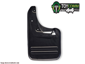 Mar 2005 to Aug 2015 - Toyota Hilux 4WD - Mud Flaps - Lh Rear, Flared Type