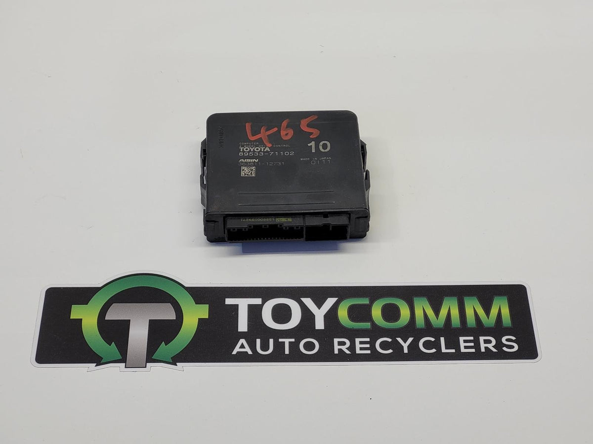2015 - 2025 Toyota Hilux GUN12# - 4WD Control Module- 89533-71102