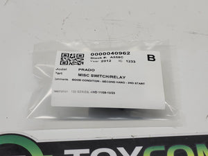 Nov 2009 to Nov 2023 - Toyota Land Cruiser Prado 150 Series 4WD - Misc Switch/Relay