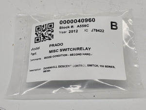 Toyota Land Cruiser Prado J150 (09-17) - Misc Switch/Relay - 1KD - 2003-2023